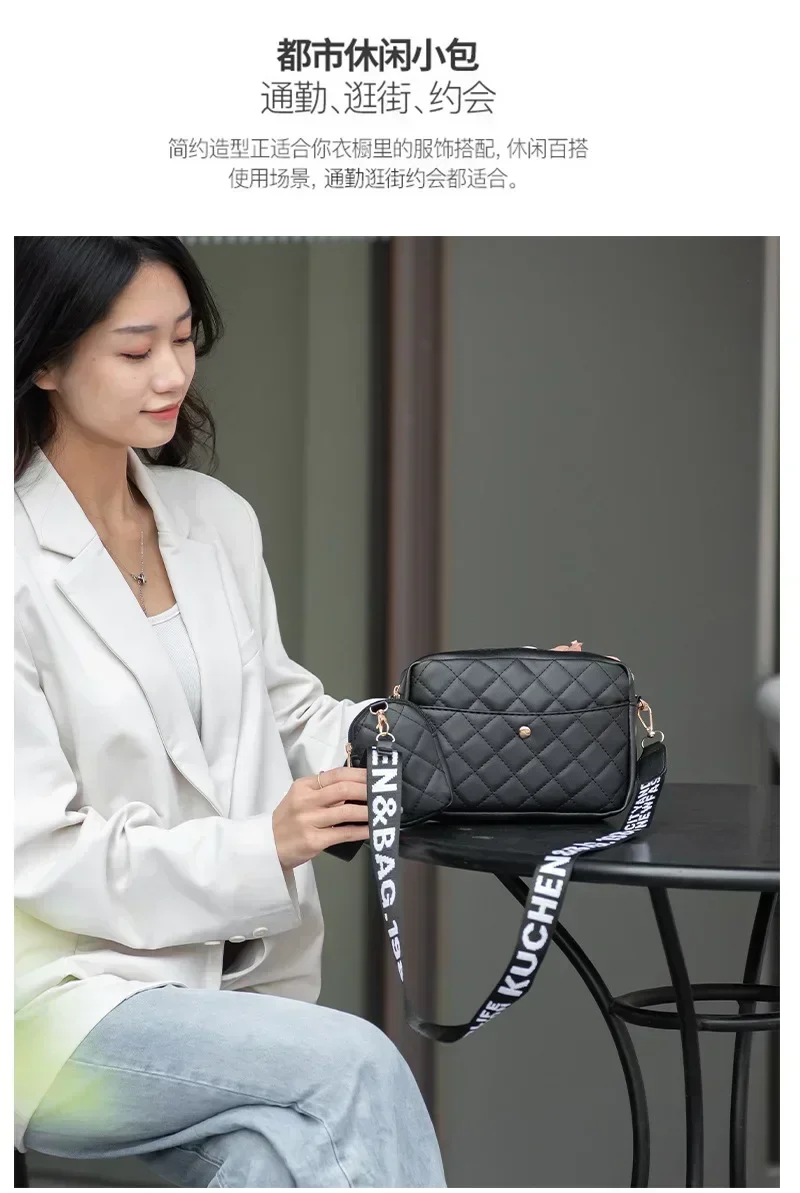 TIW3 borsa da donna 2023 nuova versione coreana all-match simple rhombus messenger casual fashion shoulder