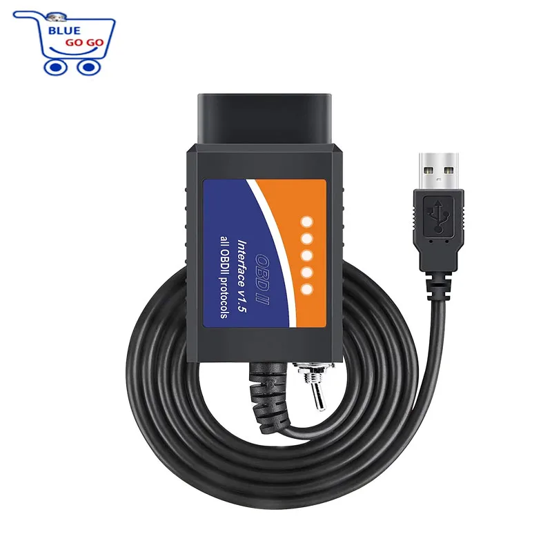 ELM327 FORScan OBD2 USB Adapter With MS CAN/HS CAN Switch for F150 F250 Car and Light Truck Check For Ford Coding ELMconfig FoCC