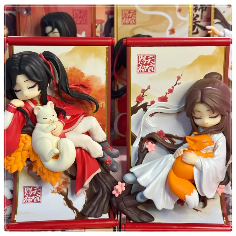Genuine Heaven Official'S Blessing Series Blind Box Figures Ornaments Trendy Toys Anime Peripheral Fridge Magnets Cute Gift view 3