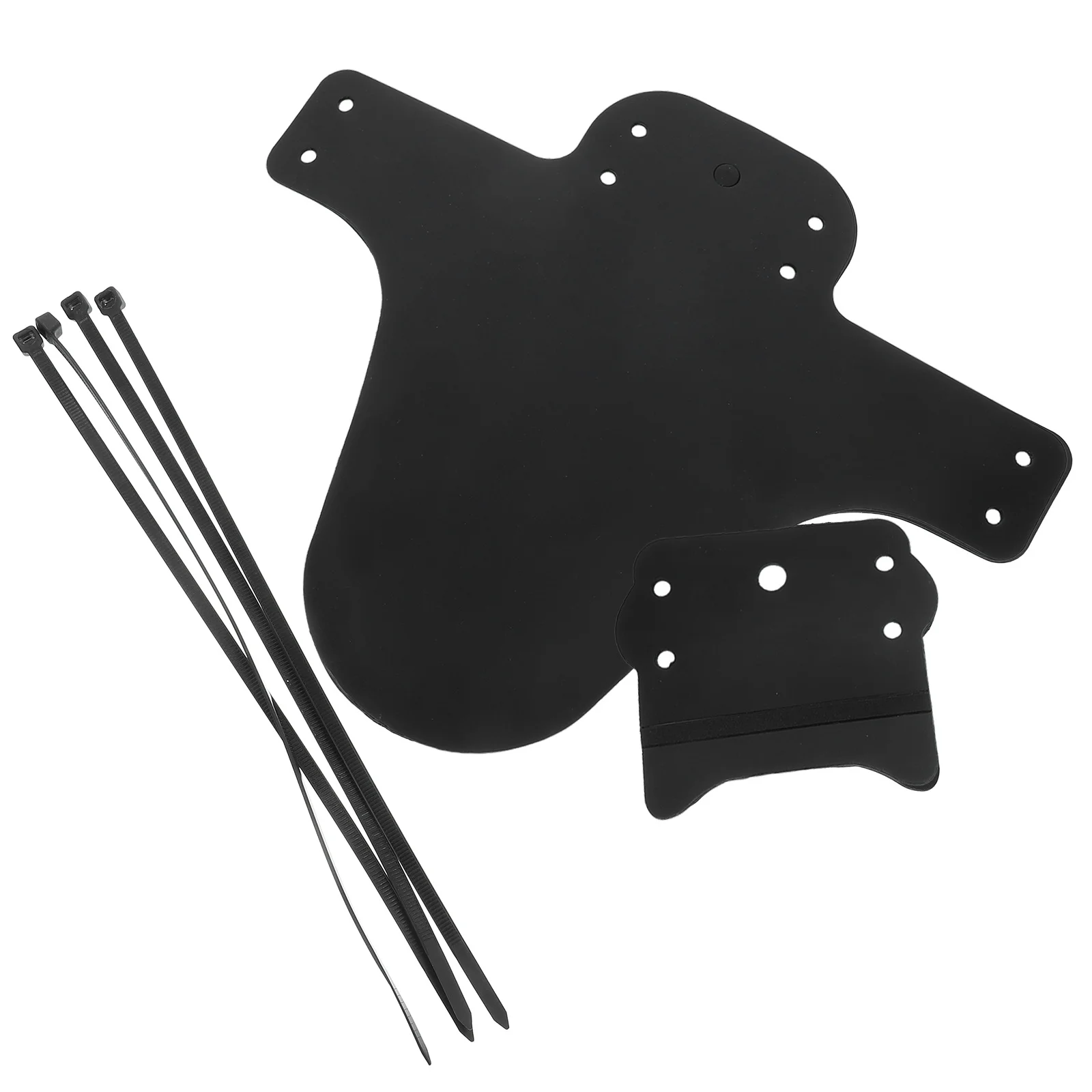 Front Rear Mud Guards For Mountain Bike Road Bike Red, Universal Fit Bicycle Compatible With Mtb City Commute