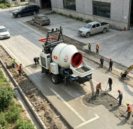 Customized Factory Direct Supply Stable Performance Concrete Mixing Pump Durable Cement Mixer Pump With Low Maintenance Cost