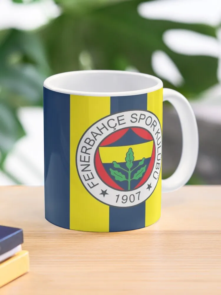 fenerbahce 1907 Coffee Ceramics Coffee Mugs Tea Cup Milk Cups Gifts Drinkware Coffeeware