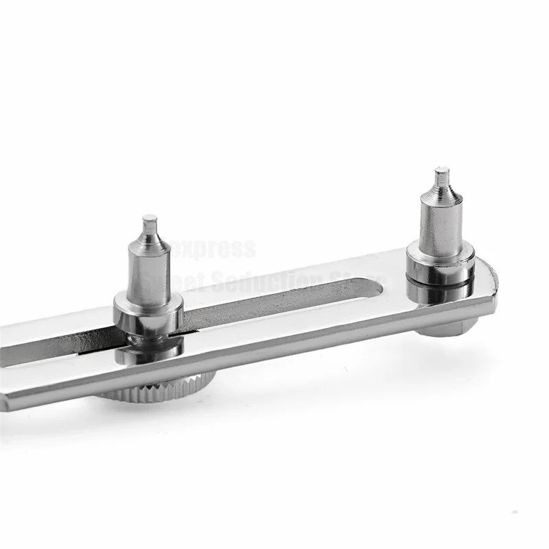Watch Back Case Opener Tool Adjustable Press Closer Remover Repair Watchmaker Tool Repair Tool Two Claws Metal Opener Kit