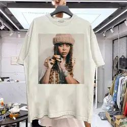 Erykah Badu-男性と女性のためのTシャツ,ギフト,サイズs-5xl, kh3705