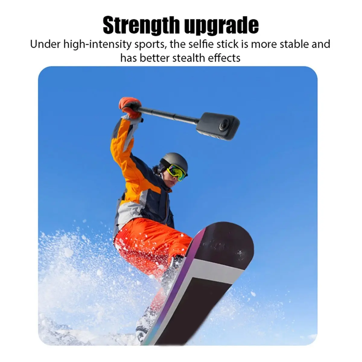 DIGITALBUY 1.2m Ultra-Long Selfie Stick Handheld Bracket for X3/X4/ Camera Selfie Stick