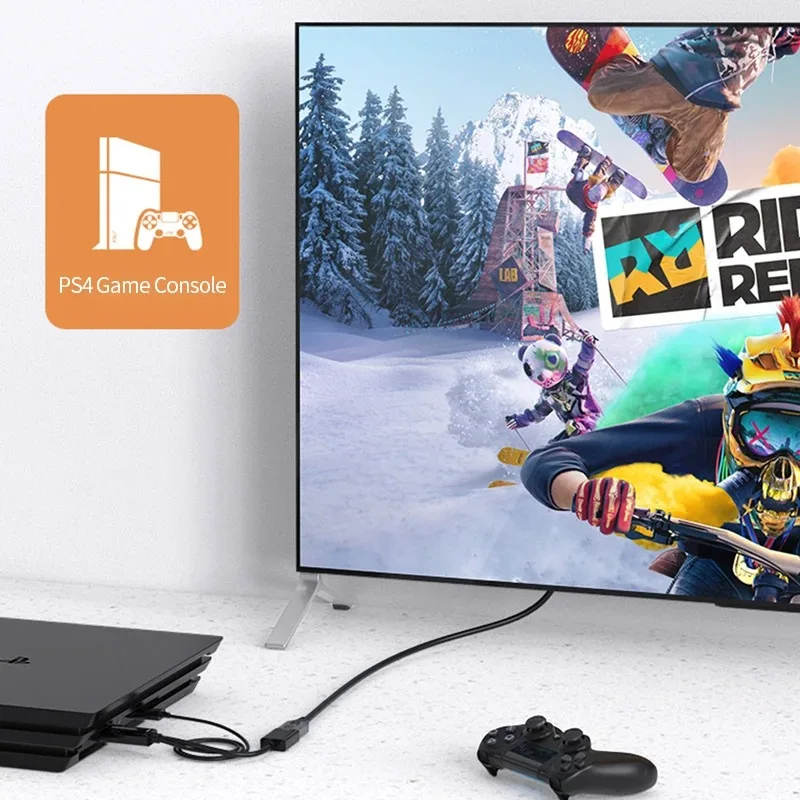 Adattatore DisplayPort A HDMI 4K 60Hz – Unidirezionale Con VRR, G-Sync, FreeSync Per PC E Laptop
