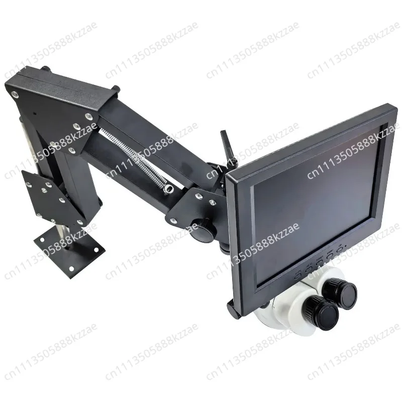 Spring Bracket & Micro‑setting Machine with Magnifying Glass and Microscope for Stone Inlaying