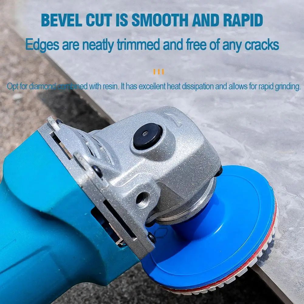 

Polishing Pad Integrated Stone Trimming Polishing Disc Sanding Wear-resistant 3.5inch Granite Disc Sharp 80mm Marble And St X9V6