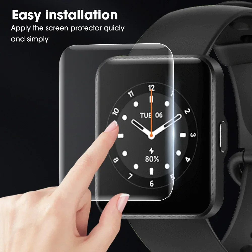 For Redmi Watch 4 2Lite 3Lite Watch4 Screen Protector Soft Anti-Scratch Protective Hydrogel Film For Redmi Watch 4 3 Lite Watch3 - Image 4