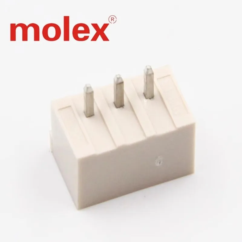 50PCS Genuine MOLEX connector 35312-0360 2.50mm Pitch Header Vertical Shrouded Positive Lock 3 Circuits PA Polyamide (Nylon) 6/6