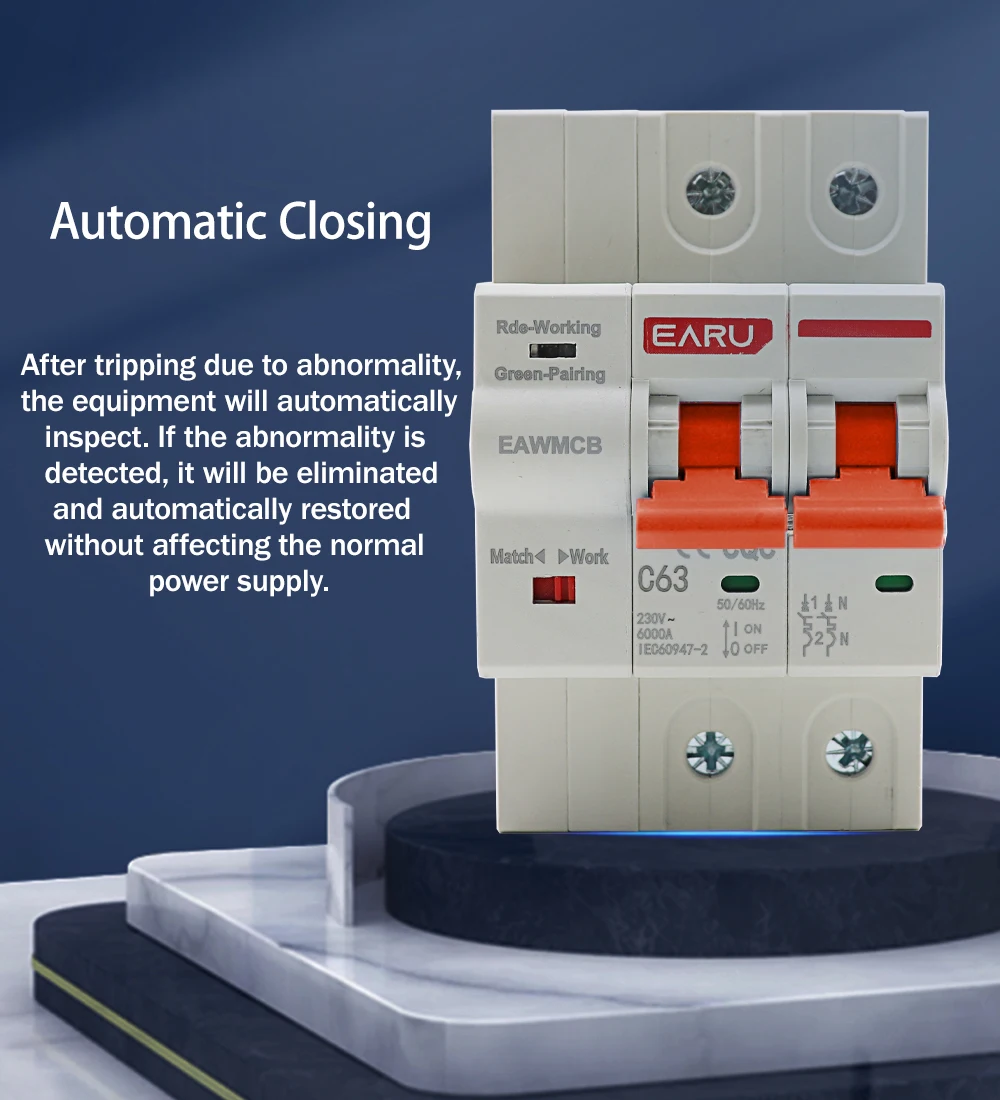 Imagem -05 - Tuya App Wifi Disjuntor Controle Remoto de Voz Interruptor de Interruptor Inteligente Automático 1p 2p 3p 4p Smart Life Timer