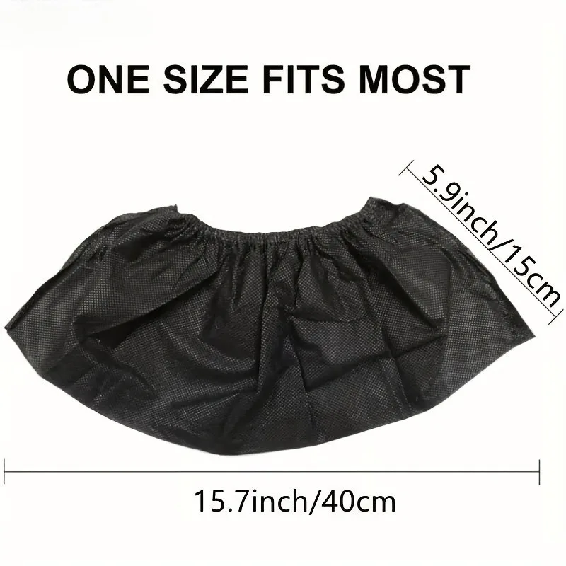 500pcs Shoe Covers Stretchable Disposable Non- Fabric Shoe Covers for Indoor/Outdoor Real Estate Construction Floor Covering Use