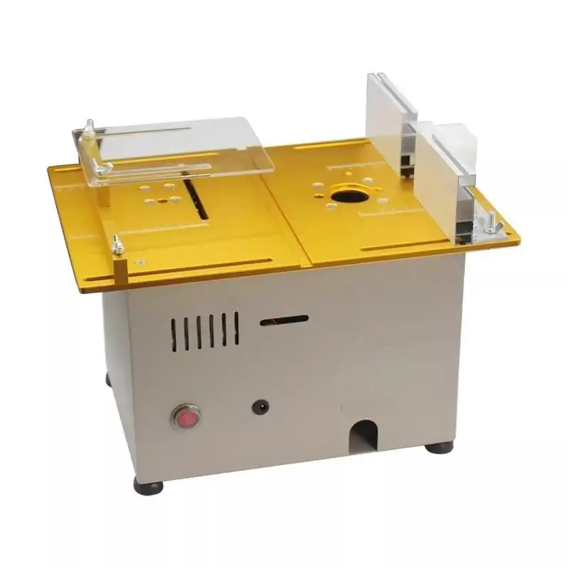 Miniature Table Saw Chainsaw Milling Flip Trimmer DIY Woodworking Chainsaw Model Cutting Machine
