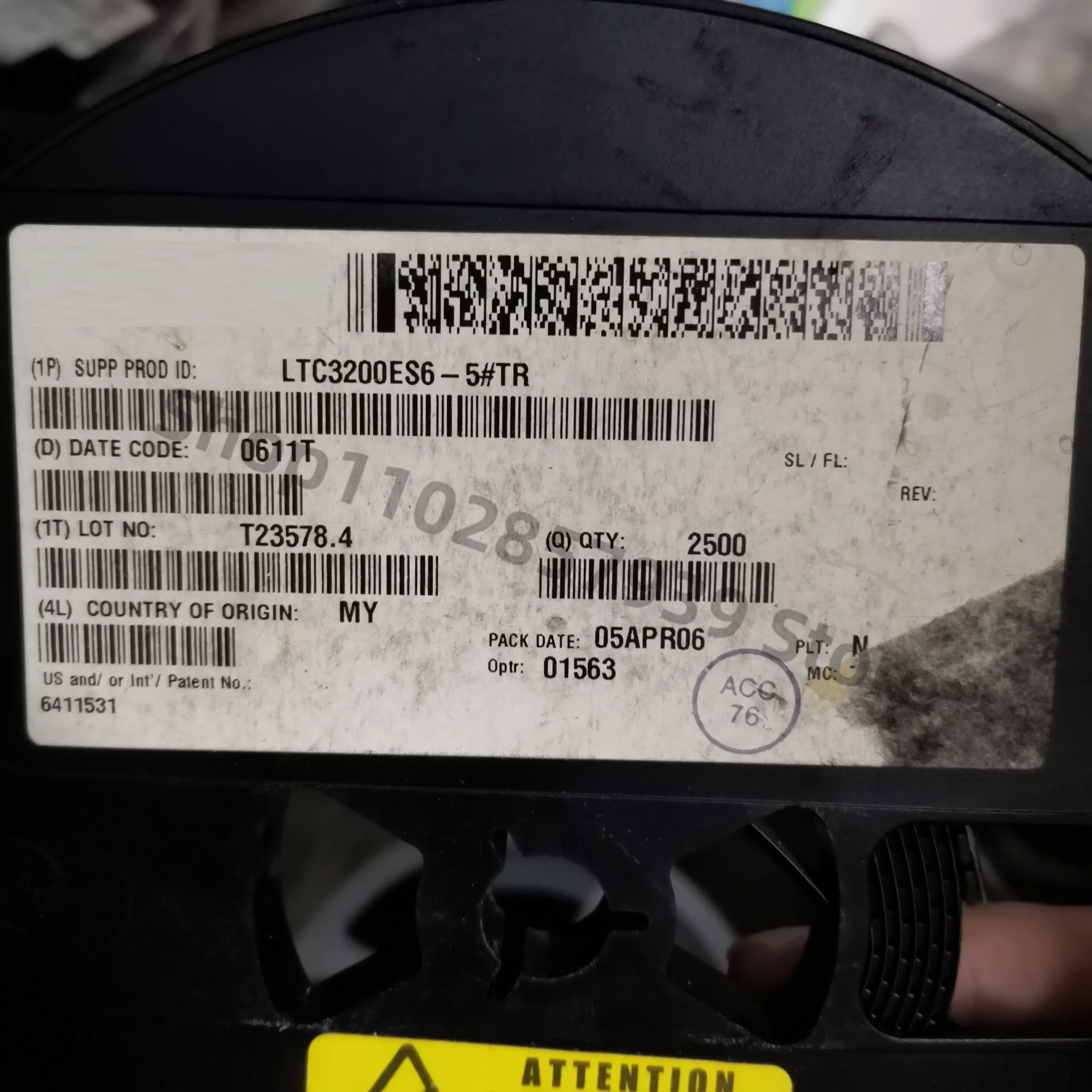 

LTC3200ES6-5#TRMPBF 5PCS/LOT IC REG CHARGE PUMP 5V SOT23-6 Original in stock, free shipping