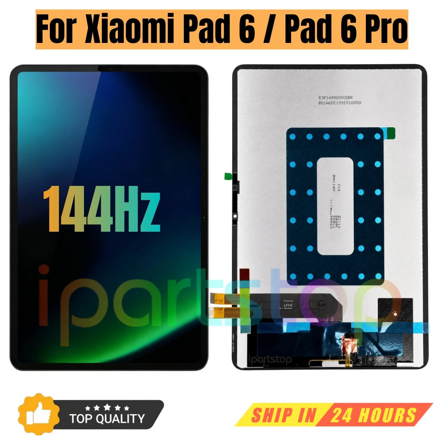 iparts-replacement-display-for-xiaomi-pad-6-23043rp34c-23043rp34g-23043rp34i-pad-6-pro-23046rp50c-lcd-screen-panel-oem-tested