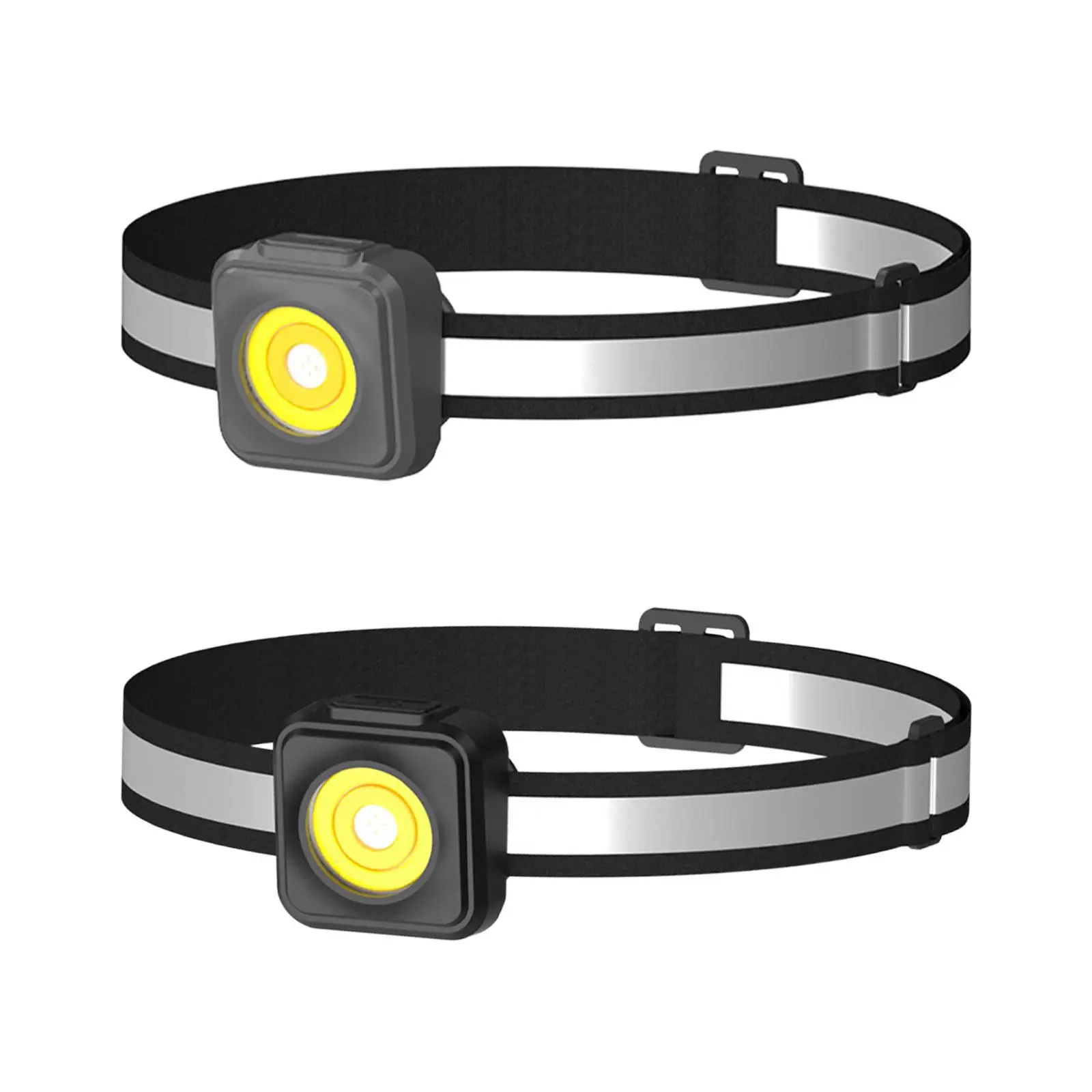 Head Lamp flashlights Head Torch Long Range Work Lamp USB Charging Headlight for Working Riding Night Running Biking Fishing