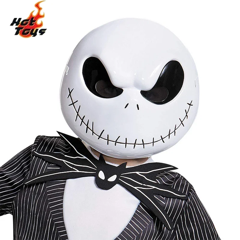 الطفل الكابوس جاك Skellington تأثيري حلي جاك قبل قناع كوس ارتداءها دعوى هالوين للبنين بنات أطفال عيد الميلاد