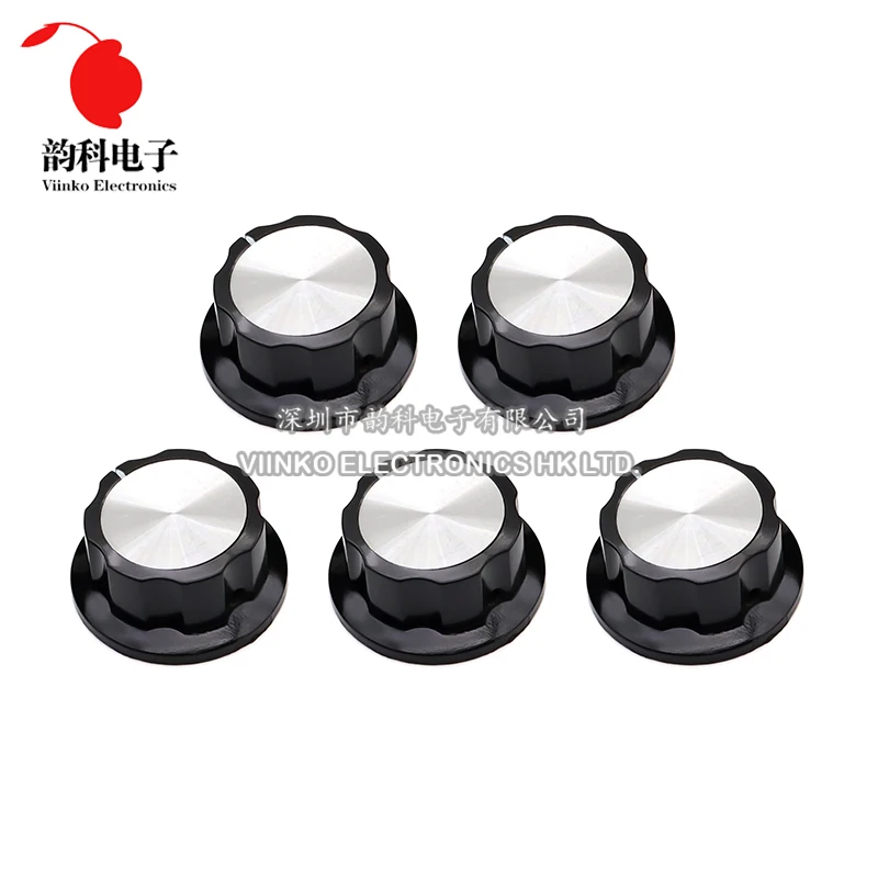5pcs MF-A01 MF-A02 MF-A03 MF-A04 MF-A05 Potentiometer Knob WH118/WX050 Rotary Switch Electronic 6mm