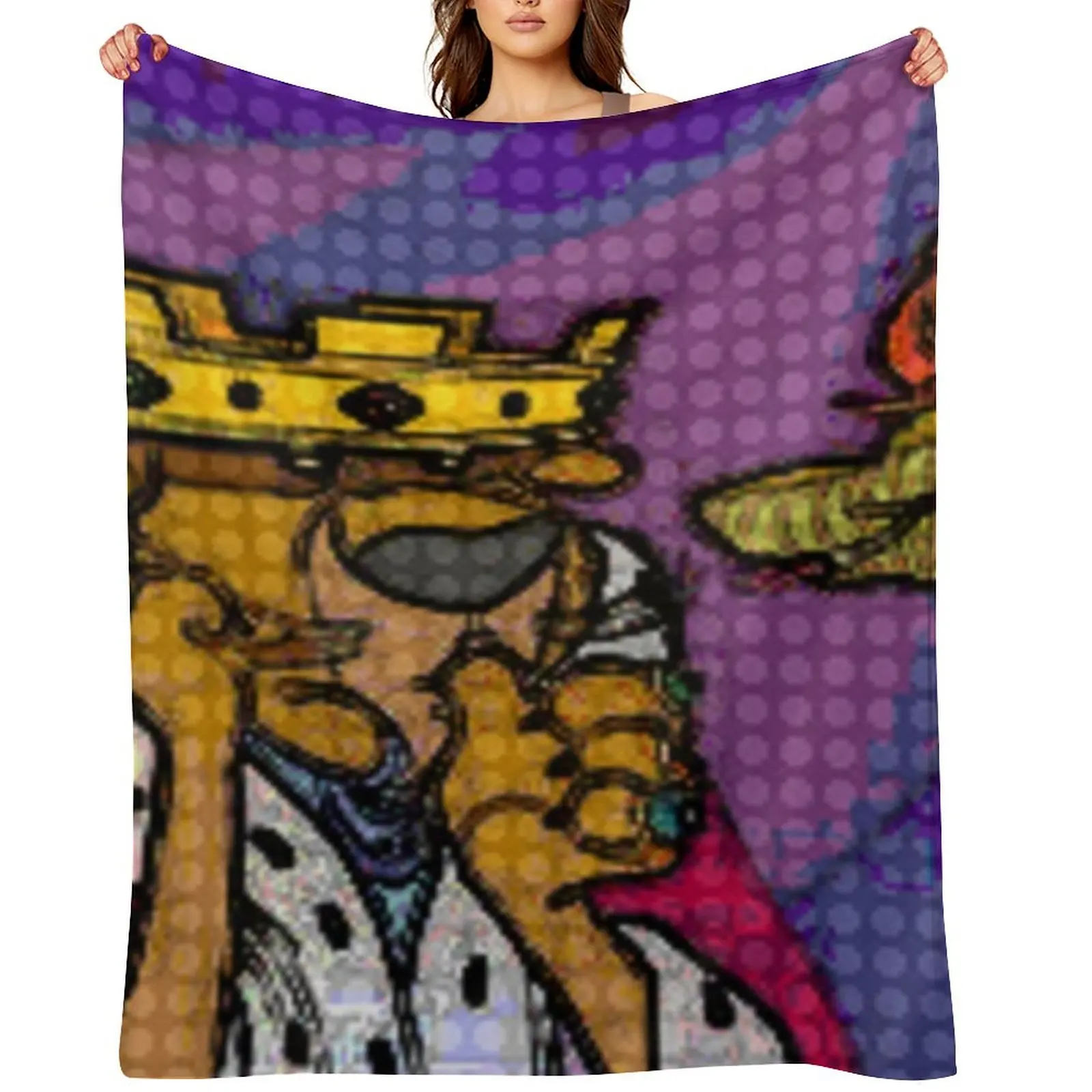 

Robin Hood Sucks Oo De Lally Throw Blanket Tourist blankets and throws christmas gifts Quilt Blankets