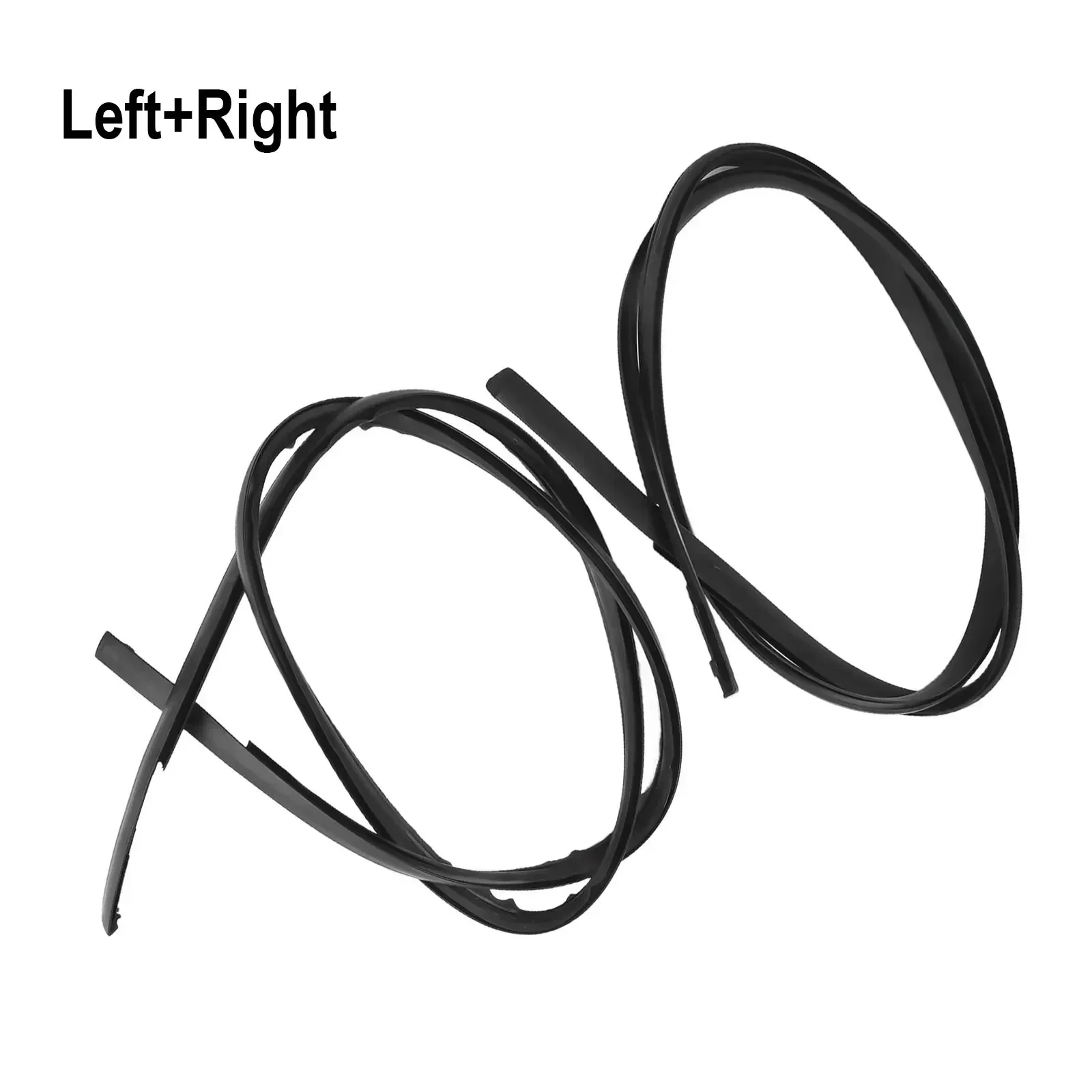 Roof Drip Moulding Side Finish Strip Left Right Rubber 75551-52130 for Toyota Yaris Vitz Hatchback 2007-2011 Weatherstrip