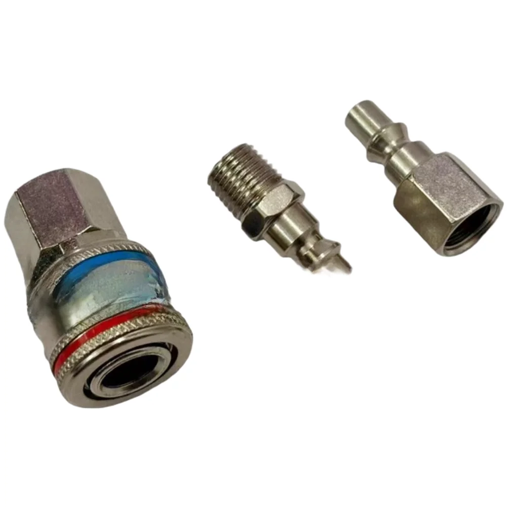 موصل سريع هوائي مقرنة سريعة 1/4NPT أنثى الموضوع ضاغط الهواء خرطوم تركيب سريع لموصل الأنابيب AIr #1