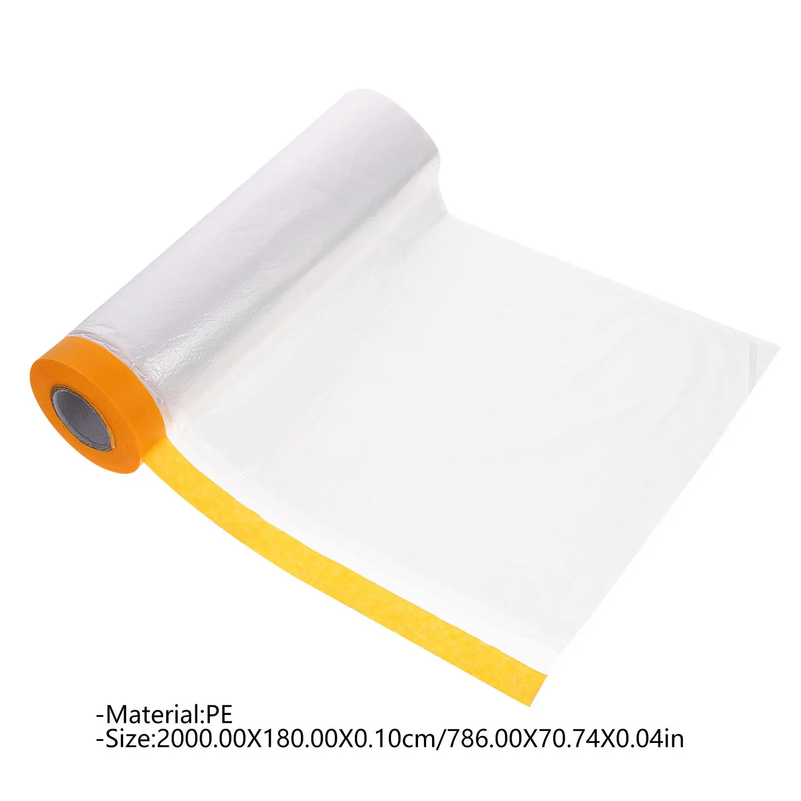 1 Roll Furniture Cover Anti-Dust Plastic Protector Transparent Sofa Cover Paint Drop Proof Furniture Protector for Moving