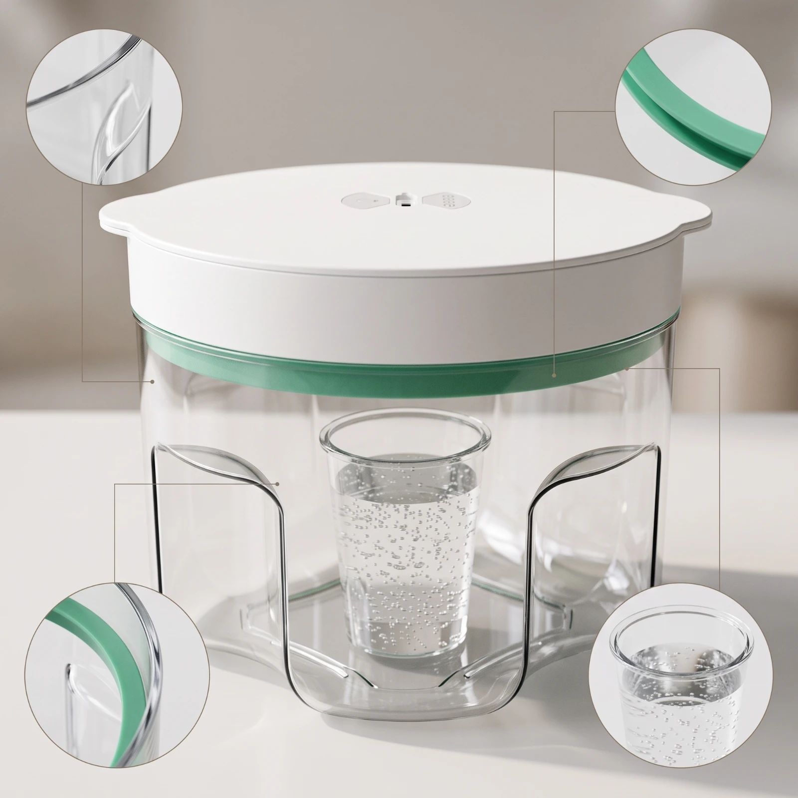 camara-de-desgasificacion-de-resina-camara-de-vacio-transparente-con-tapa-kit-compacto-y-confiable-para-artesanos-y-talleres