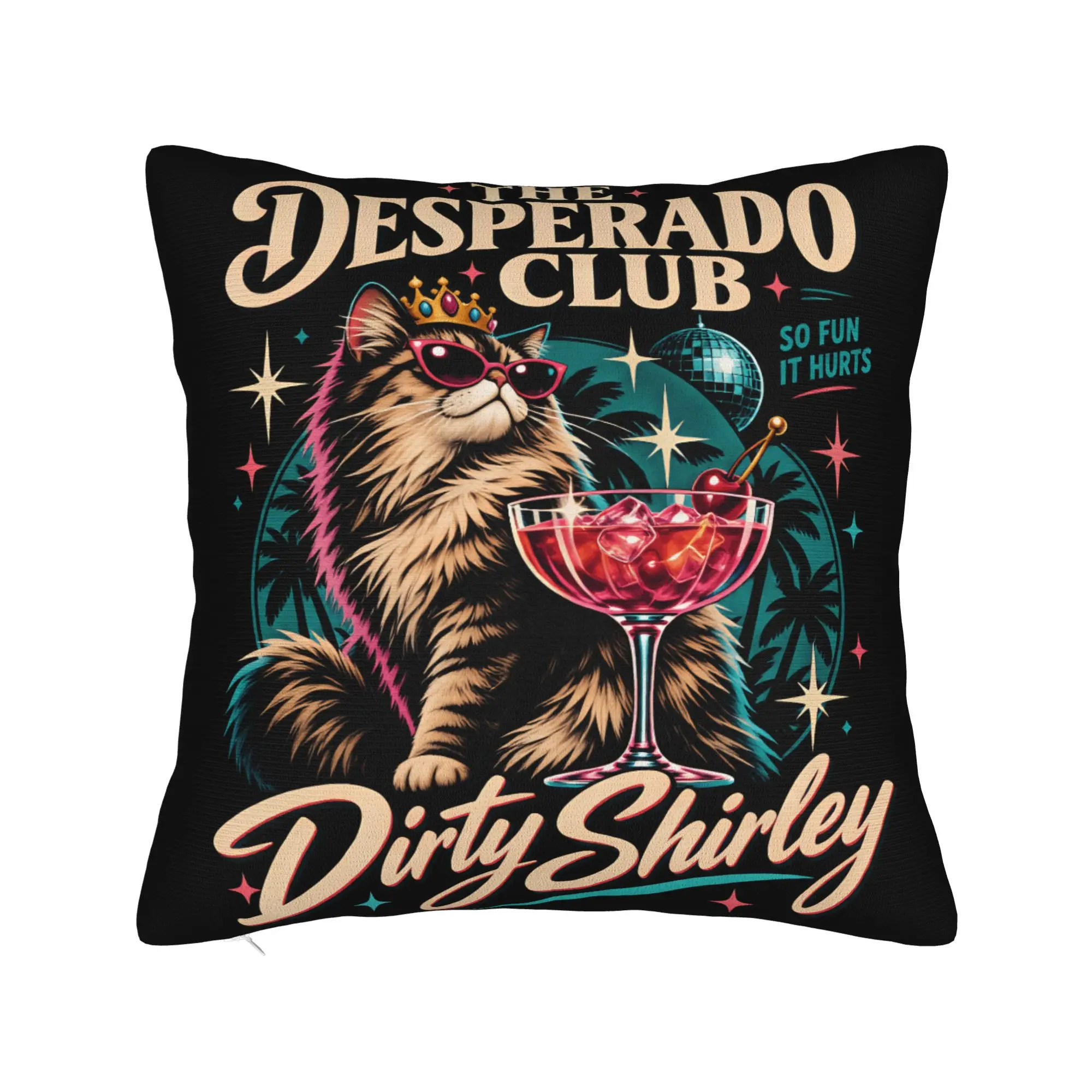 Dungeon Crawler Carl Desperado Club Dirty Shirley Pillow Case  Design Pillow Cover For Sofa Home Decoration Fashion Pillowcases