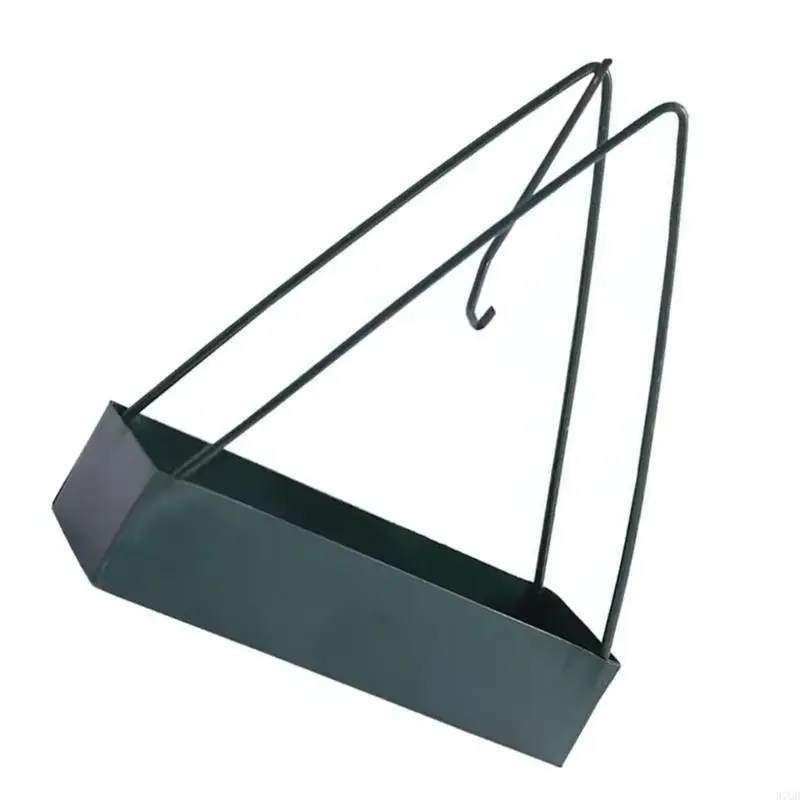 97QD Decorative Iron Triangular Mosquitoes Coil Stand Wall Ceiling Hook Insect Expel