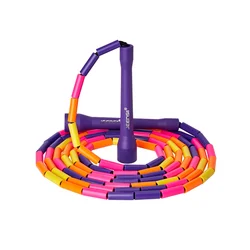 NEVERTOOLATE-cuerda de saltar con cuentas duras de 1 pulgada, cuerda de PE con cuentas de 110 m, para freestyle, fitness, mamba, liberación de trucos de habilidad, 2,9 Uds.