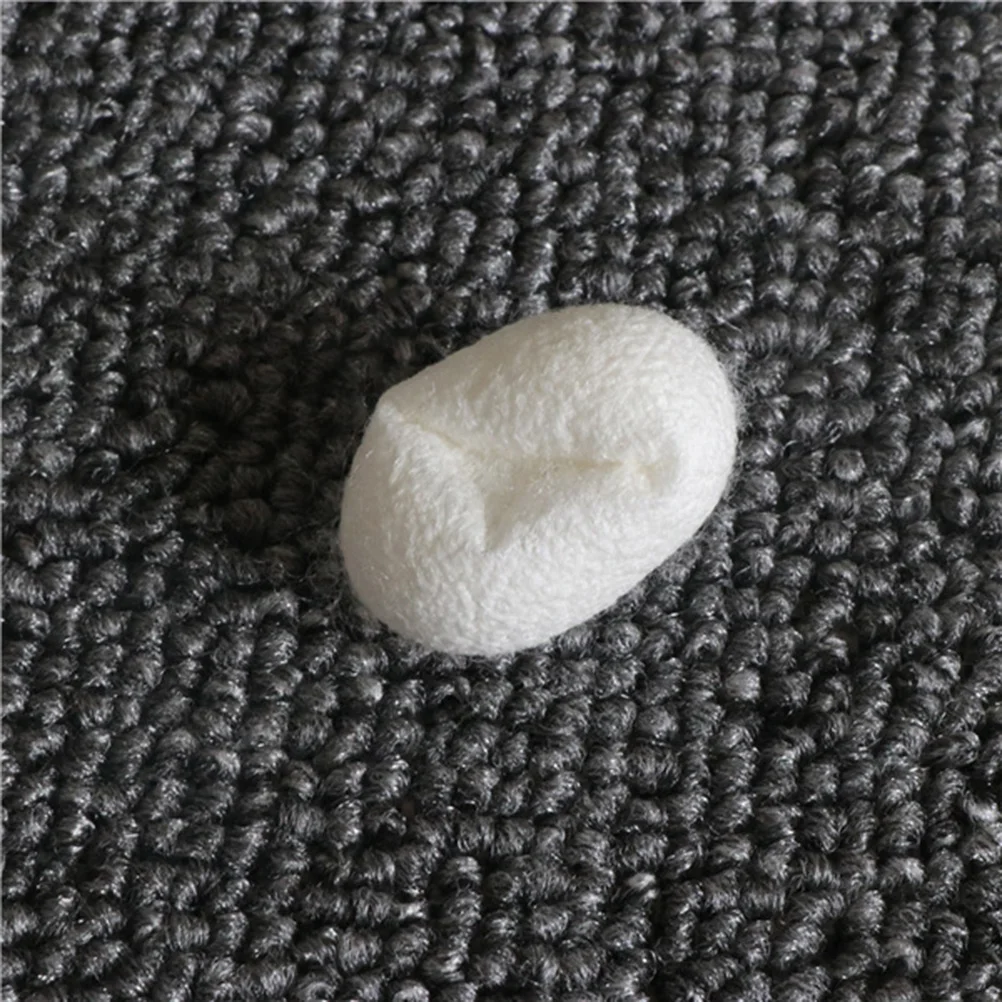 90 قطعة دودة القز الطبيعية العضوية كرات تنظيف الوجه مقشر للعناية بالبشرة تبييض الرؤوس السوداء إزالة العناية بالبشرة فرك