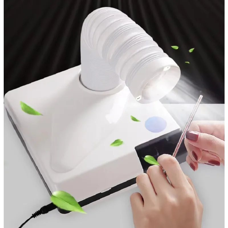 

New Electric Manicure Pedicure Vacuum Uv Lamp Nail Dust Collector for Cleaning