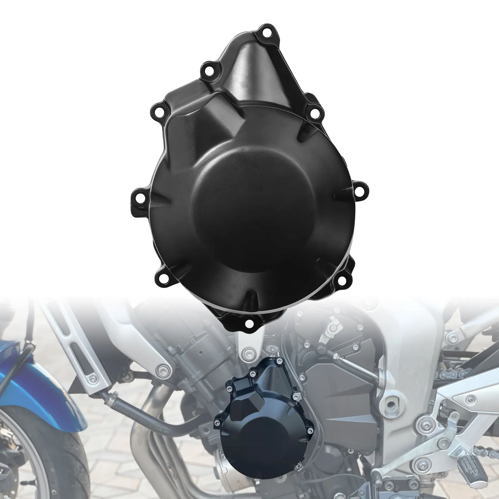 

Left Stator Cover Crankcase Metal Color For Yamaha FZ6 2004-2010 FZ6R 2009-2017 XJ6S 2009-2017 Motorcycle