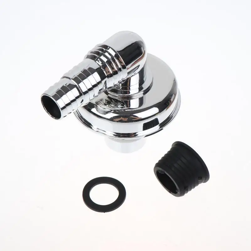 Washing Machine Floor Drain Connector Drain Pipe Sewer Odor And Overflow Preventer Bathroom Three Way Cover
