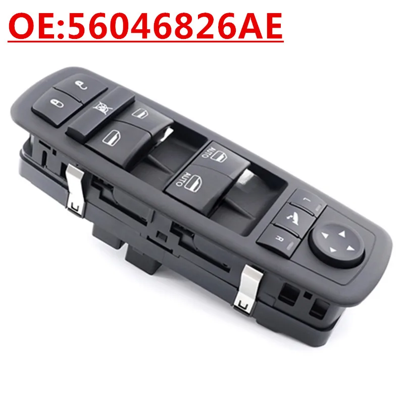 

OE:56046826AE Double Auto Left Driver Power Window Master Control Switch For Dodge Journey Chrysler 300 2011 2012,11 Pins