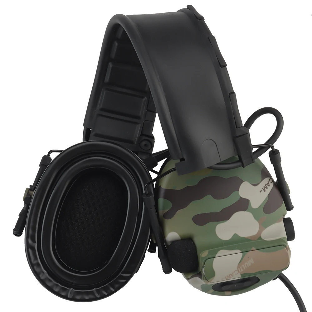 

C5 Tactical Headset,Pickup and Noise Reduction Headphone,Anti Noise Earphones,Military Airsoft Paintball Communication Equipment