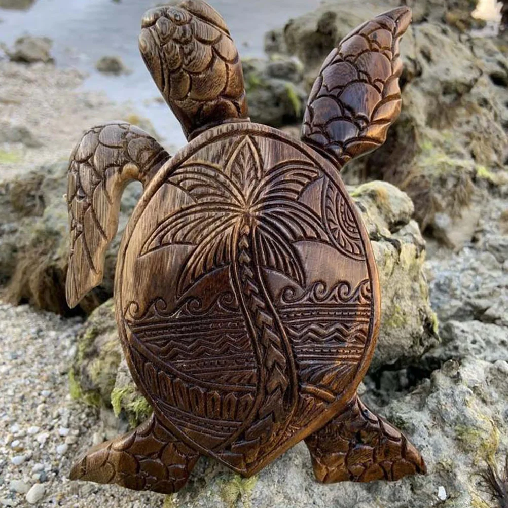 

Resin Sea Turtle Shape Adornment Creative Desktop Ornament Home Decor Long Lasting Resin Artware Desktop Ornament