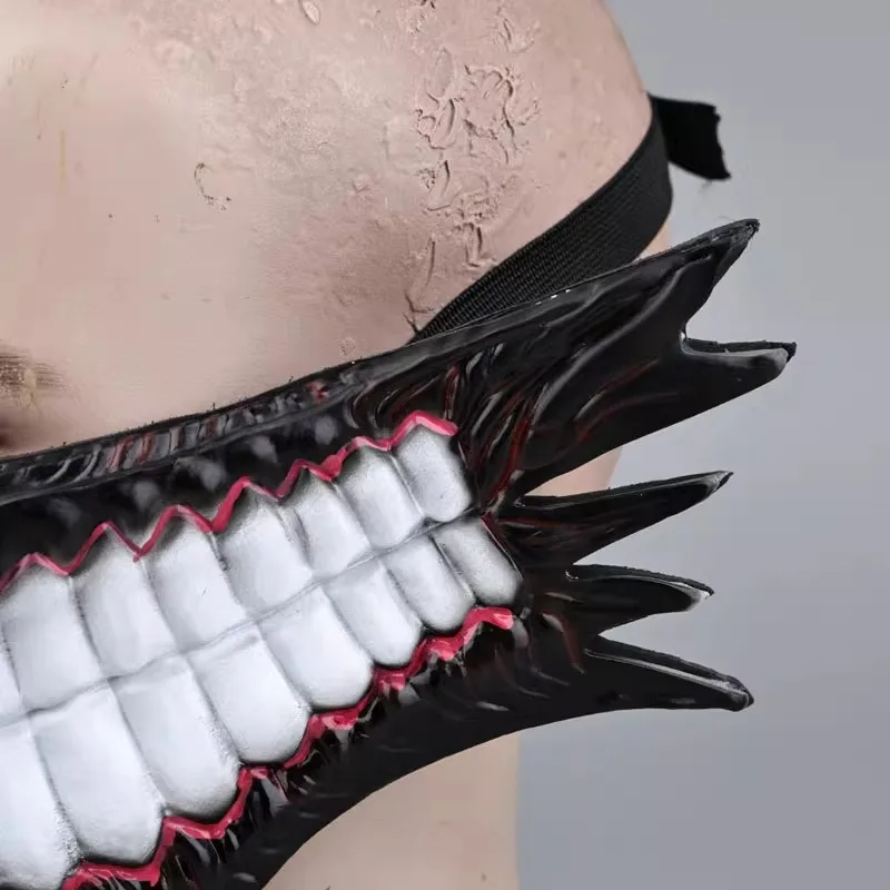 Máscara de Cosplay Takakura Ken, accesorios de juego de rol de Anime DAN DA DAN, accesorios de actuación de Halloween para hombres y mujeres