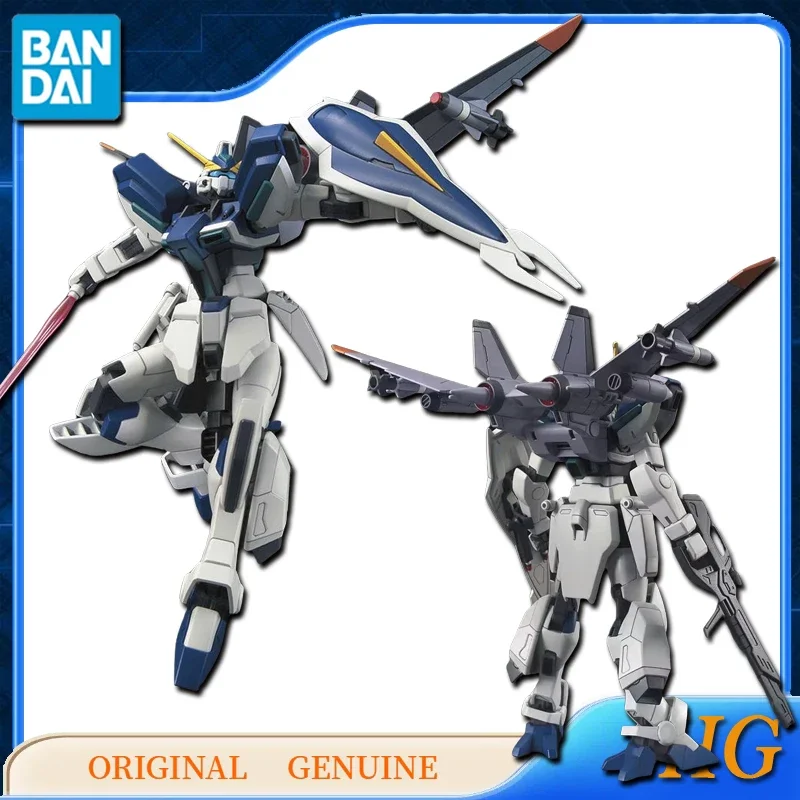 Bandai-figuras de acción de Anime para niños y niñas, juguetes originales de HG GUNDAM GAT-04, wincam, regalo para niños, adornos de modelos coleccionables