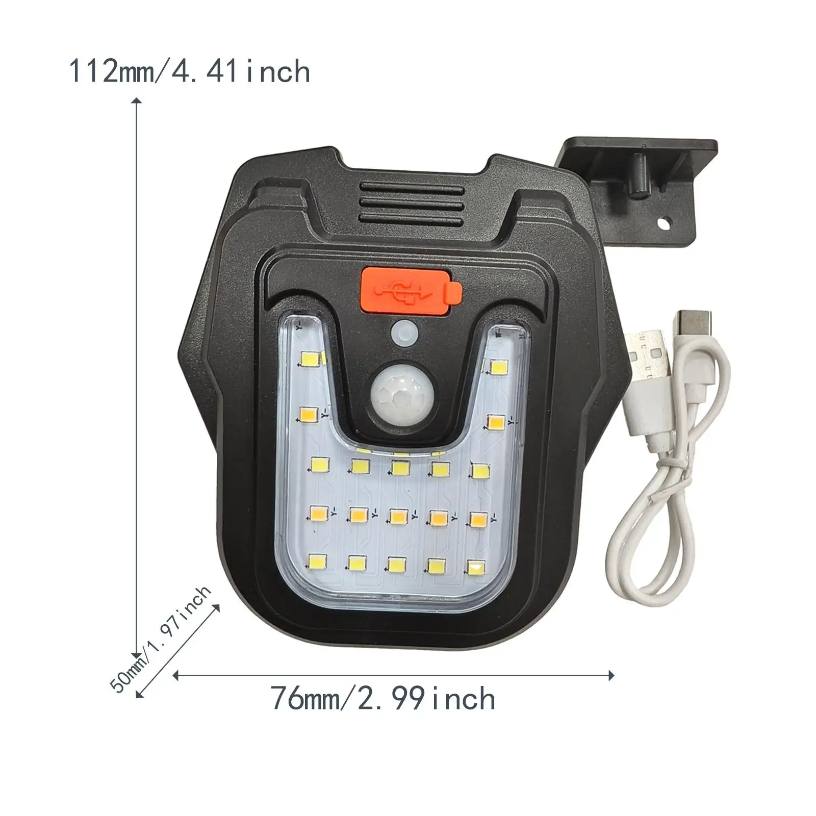 

Солнечный уличный светильник на солнечной энергии с автоматическим креплением и 3 режимами освещения для дорожек, сада, входной двери