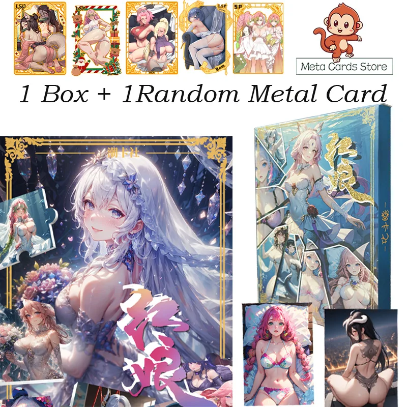 Goddess Story A5 Size Collection Board Matchmaker Hobby Anime Game Doujin Booster Box Peel Card Toys Birthday Gifts