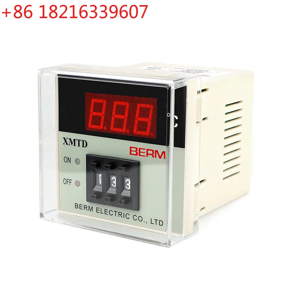YAO XMTD-2001 PID Digital Display Temperature Controller 0-399℃ 0-999℃ 0-150℃ K E PT100 CU50 Thermocouple 220/380AC