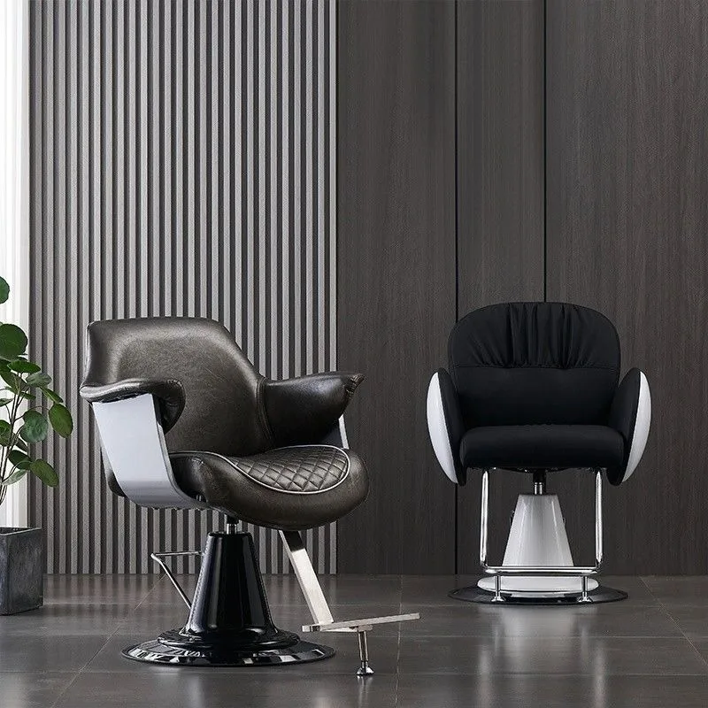 Elegant Modern Barber Chair Mat Comfortable Design Ergonomic Barber Barbershop Fashionable Sillas Para Manicurista Furniture