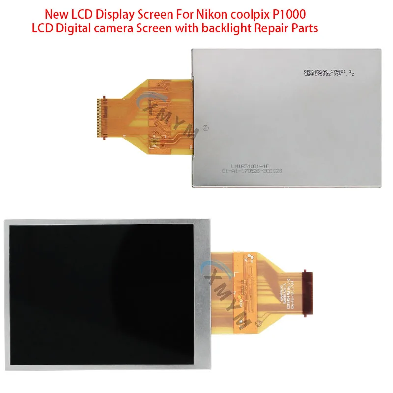 Pantalla LCD para cámara Digital Nikon coolpix P1000, nueva pantalla LCD con retroiluminación, piezas de reparación