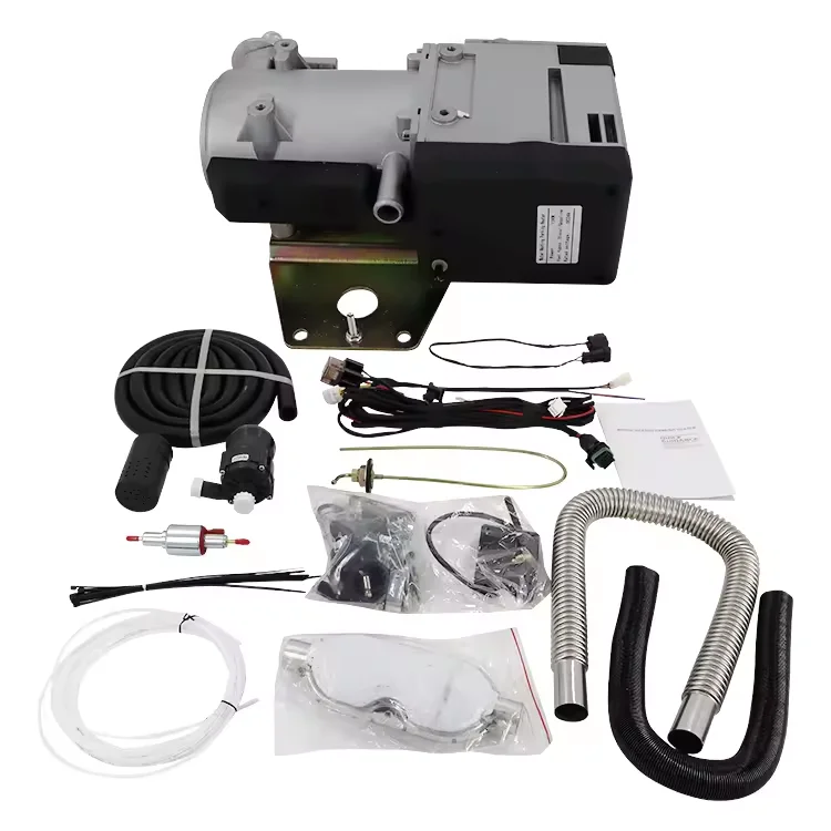 Diesel Parking Heater, 12KW 12V 24V Air Water Heater, with LCD Remote Control, for Truck RV Bus Boat Motorhome, Full Accessories