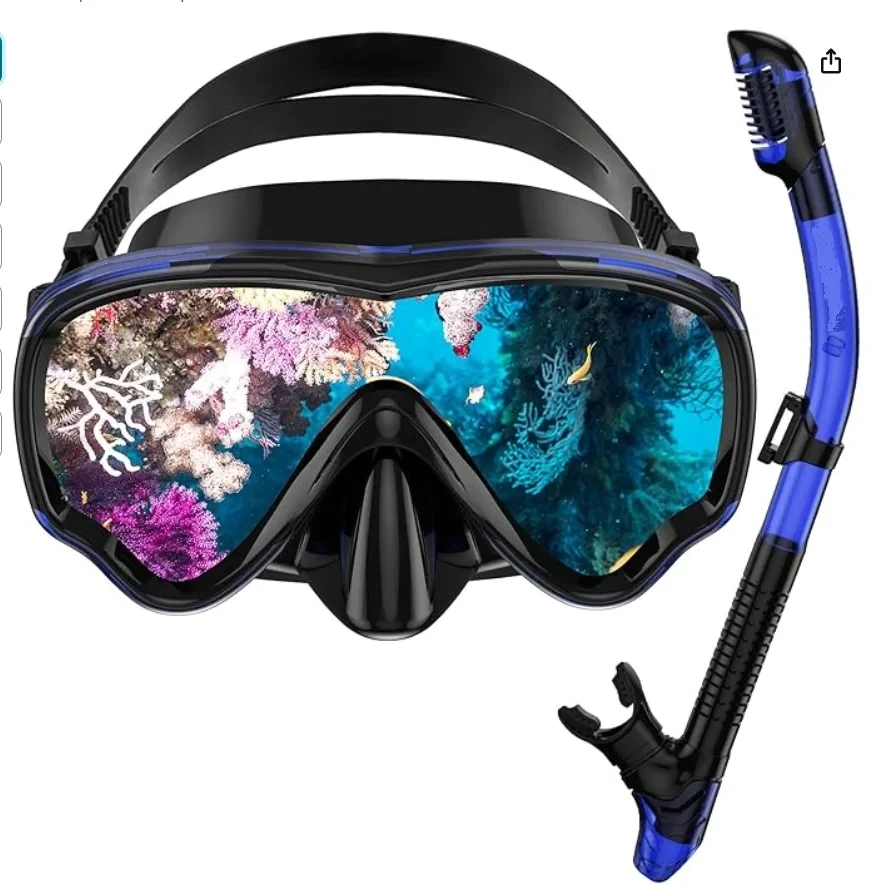 

Очки для плавания, маска для подводного плавания с реальными параметрами