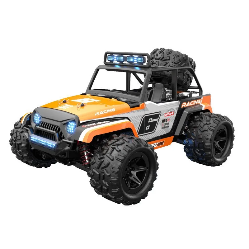 かわいいおもちゃの車 面白いギフト-100km/h高速4WD RCカー、1:18フルスケールブラシレスオフロードRCトラック、モンスタートラック、子供向けおもちゃ