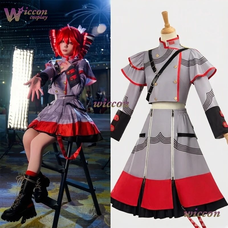 

Teto Virtual Singer Cosplay Costume Set Anime Role Play Outfit for Women Full Suit Accessories for Conventions