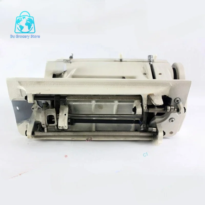 9-inch Arm Heavy-Duty Electric Sewing Machine with Walking Foot - Thick Material Leather Zigzag Stitch Sewing Tool for Professio