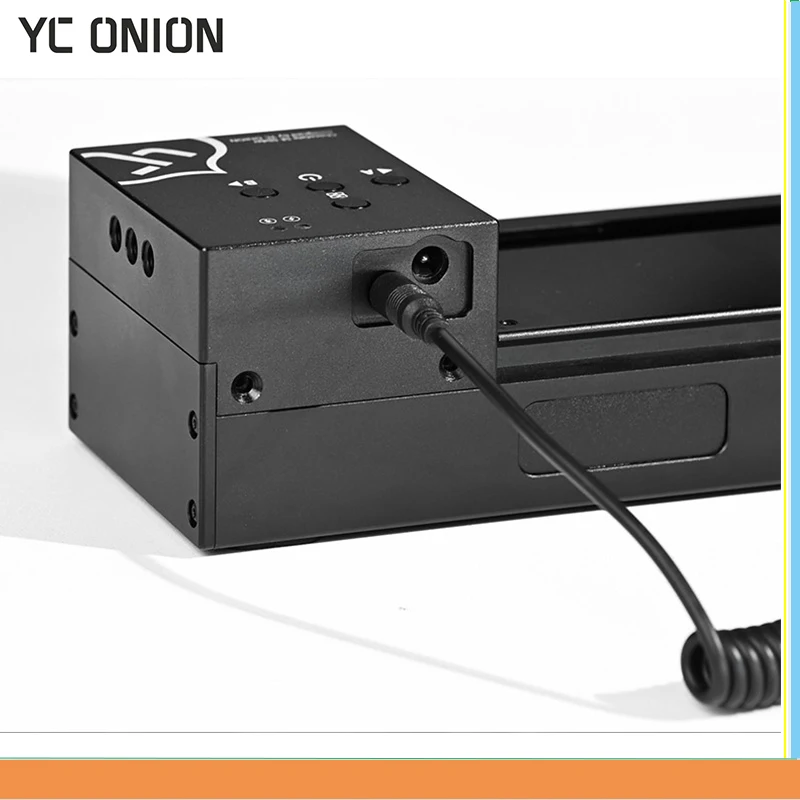 YC Onion Chocolate Motorized Slider for Camera Phone DSLR APP Control Retractable Mini Portable Stabilizer for Camera